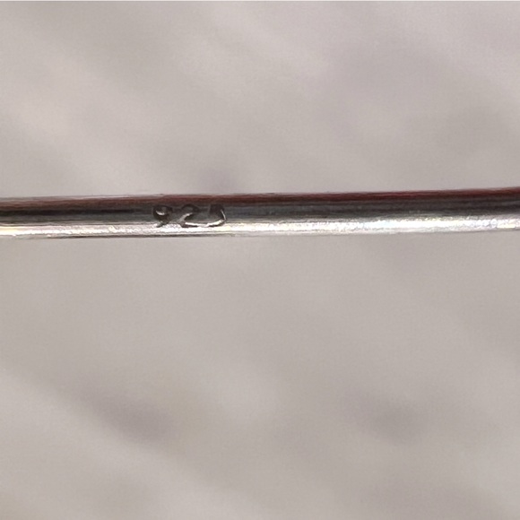 SWAROVSKI Crystal White Pearl Sterling Silver Necklace and Dangle … - Picture 12 of 12